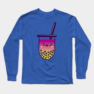 Mango Butterfly Tea Long Sleeve T-Shirt